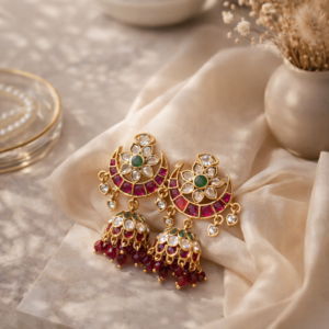 beautiful wedding jumkas,earings